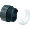 Nibco I58017 1-1/2" Hub X Slip-Joint Trap Adapter Abs-Dwv