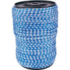 Boshart Industries 1/4" 50' Blue/White Hollow Braid Polypro Rope Reel