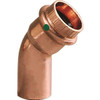 Viega Propress 3/4" Push X 3/4" Slp Copper 45-Degree Street Elbw Fttng