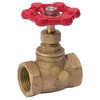 Proline 1/2 In. FIP Brass Multi-Turn Stop And Waste Valve Lead-Free