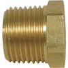 Everbilt 3/8 In. X 1/4 In. Brass Mip X FIP Hex Bushing