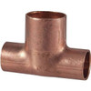 Everbilt 1/2 In. X 1/2 In. X 3/4 In. Copper Pressure All Cup Tee Fitting