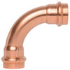Parker Mzk-90e8-Lr-Hnbr 1/2" Copper Long Radius 90 Degree Elbow Fitting For Refrigerant