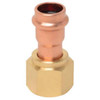 Parker Mzk-F6-Hnbr 3/8" Copper SAE Flare Refrigerant Fitting