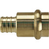 Apollo 3/4" Brass PEX-B Barb X 3/4" Press Adapter