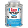 Oatey 8 Oz Medium Black ABS Cement