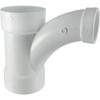 Nibco 3 In. X 3 In. X 2 In. PVC DWV All-Hub Long Radius Combination Tee-Wye Fitting