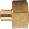 Apollo PEX-B Female Pipe Thread Adapter, 3/4" X 1", Brass