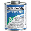 Weld-On 32 Oz. Wet-N-Fast PVC 735 Cement (Blue)