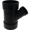 Nibco 4 In. X 4 In. X 2 In. ABS DWV 45-Degree All Hub Reducing Wye