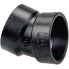 Nibco 4 In. ABS DWV 22-1/2-Degree Hub X Hub Elbow