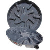 27 In. Dry Lift Water Heater Pan W/ Pvc Adapter