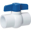 Everbilt 1/2" Solvent X 1/2" Solvent Schedule 40 Pvc Ball Valve