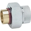 Homewerks 1-1/4 In. Galvanized Steel Fip X Sweat Dielectric Union