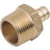 Sharkbite  1/2 In. Barb X 3/4 In. PEX Barb Fitting Mip Mip Adapter Mnpt
