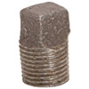 ProPlus 1 In. Black Malleable Plug