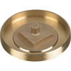 Oatey 35 " Brass Cleanout Plug Countersunk