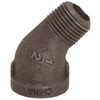 ProPlus 1/2 In. Black Malleable 45-Degree Street Elbow
