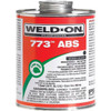 Weld-On 773 ABS Solvent Cement, Low Voc, High Strength, Medium Bodied, Fast Setting, 16 Oz, Black