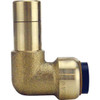 Tectite 3/4 In. Brass Push-To-Connect Street 90 Deg. Elbow