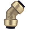 Tectite 1/2 In. Brass Push-To-Connect 45 Deg. Elbow