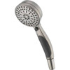 Delta Activtouch 9-Spray Patterns 1.75 GPM 3.75 In. Wall Mount Handheld Shower Head (Stainless)