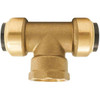 Tectite 3/4 In. Push-To-Connect X Push-To-Connect X Female Pipe Thread Tee
