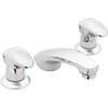 Moen M-Press 8 W Spread 2-Handle Metering Bathroom Faucet Polished (Chrome)