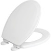 Centoco Centocore White Round Closed Front Toilet Seat W/ Safety Close Crane