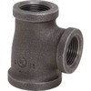ProPlus 1 In. X 1/2 In. X 1 In. Black Malleable Tee