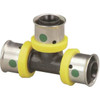 Viega Pureflow 3/4" X 1/2" X 3/4" Press Polymer Reducing Tee Fitting