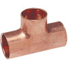 Nibco Wrot Copper Cxcxc Tee, 3/4" X 3/4" X 1/2", 25 Pk