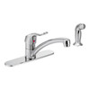 Moen M-Dura Chrome 1.5gpm One-Handle Kitchen Faucet Wall Mounted