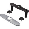 Delta Escutcheon With Baseplate And Nuts Model Rp70714ar