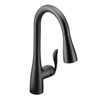 Moen Matte Black One-Handle Pulldown Kitchen Faucet Model 7594bl