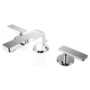 Speakman Vector Widespread Faucet Lever In Polished Chrome