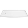 Delta 60 In. X 32 In. Curved Alcove Shower Base With Left Drain