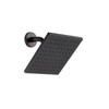 Seasons Westwind 8 In. Square Single Function 1.8 GPM Fixed Showerhead, Matte Black