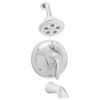 Speakman Slv-10430 Chelsea Diverter Trim Shower And Tub Combination