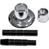 Danco Universal Adjustable Tub/Shower Handle Flange In Chrome
