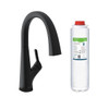 Elkay Avado Single Hole Kitchen Faucet Filtered Drinking Water Matte Black