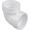 Nibco 3" PVC DWV 90-Degree Hub X Hub Vent Elbow