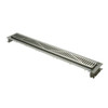 Zurn 28"Steel Linear Shower Drain With Wave Grate