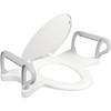 Bemis Stay-Tite Universal Fit Plastic Closed Front Toilet Seat In White