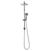 Niagara Showerrail Dual Showerhead 1.75 GPM Combo W Slide Rail, Drill-Free