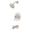 Price Pfister Weller 1-Handle Tub And Shower Trim Brushed Nickel