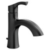 Cleveland Faucet Group Ash Matte Black One-Handle Low Arc Bathroom Faucet