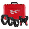 Milwaukee Cts-V Pivoting Press Ring Kit, 2-1/2" - 4", For M18 Force Logic