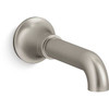 Kohler Tone Wall-Mount Bath Spout Vibrant Brushed Nickel