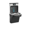 Elkay Enhanced Ezh2o Bottle Filling Station And Drinking Fountain, Midnight Black, ADA